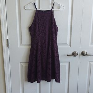 Purple dress